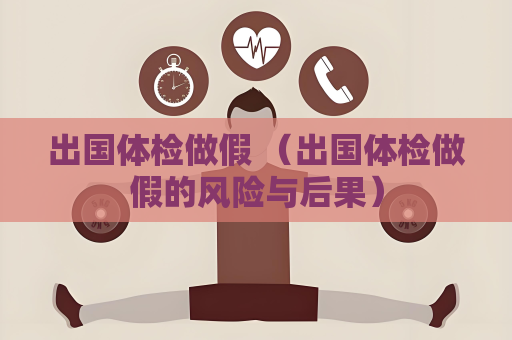出国体检做假 （出国体检做假的风险与后果）