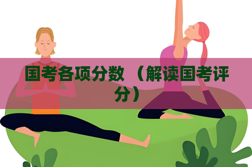 国考各项分数 （解读国考评分）