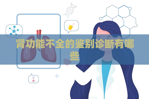 肾功能不全的鉴别诊断有哪些