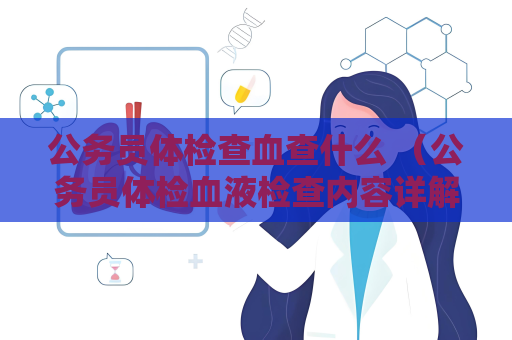 公务员体检查血查什么 （公务员体检血液检查内容详解）