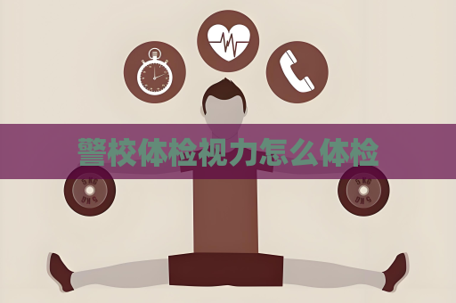 警校体检视力怎么体检