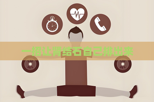 一招让肾结石自己排出来