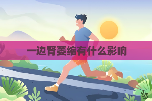 一边肾萎缩有什么影响