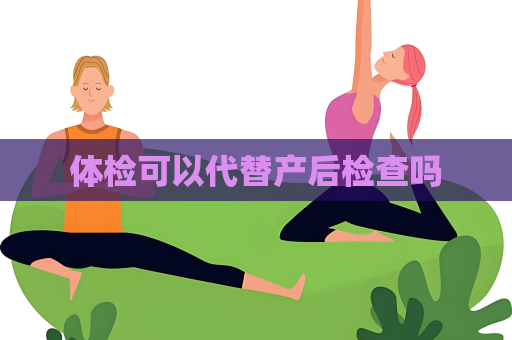 体检可以代替产后检查吗