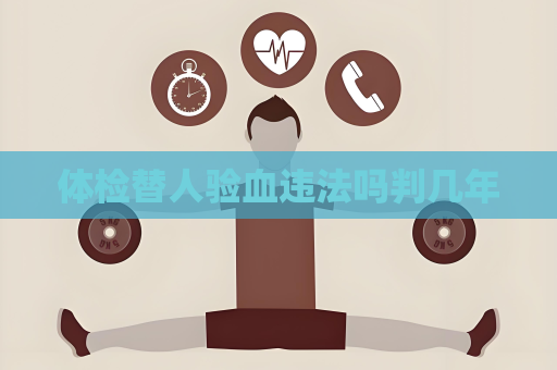 体检替人验血违法吗判几年