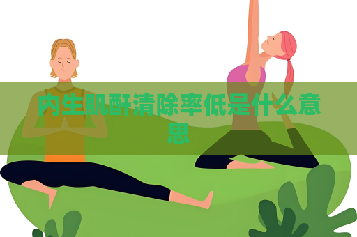 内生肌酐清除率低是什么意思