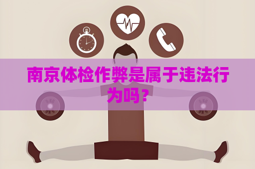 南京体检作弊是属于违法行为吗？