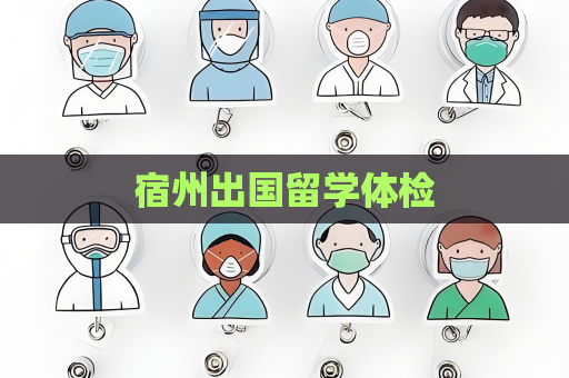 宿州出国留学体检