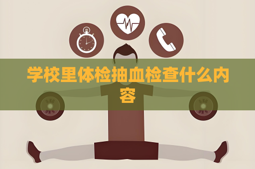 学校里体检抽血检查什么内容