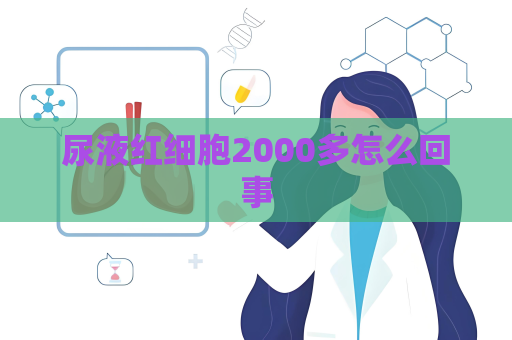 尿液红细胞2000多怎么回事