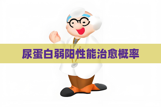 尿蛋白弱阳性能治愈概率