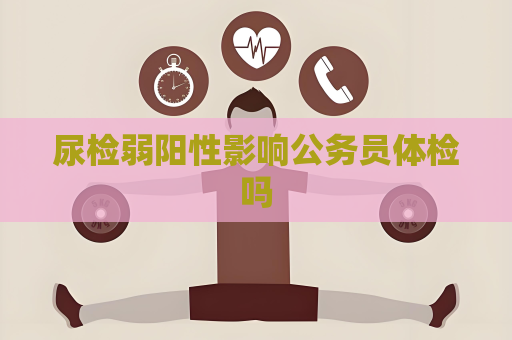 尿检弱阳性影响公务员体检吗