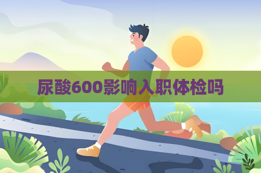 尿酸600影响入职体检吗