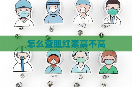 怎么查胆红素高不高