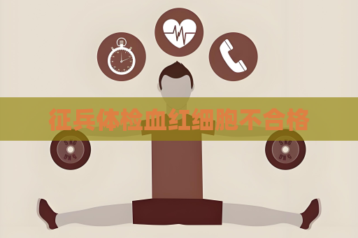 征兵体检血红细胞不合格
