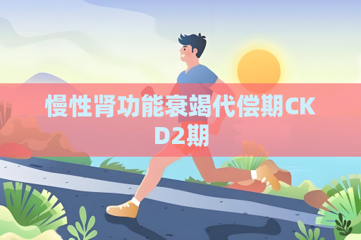 慢性肾功能衰竭代偿期CKD2期