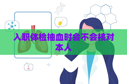 入职体检抽血时会不会核对本人