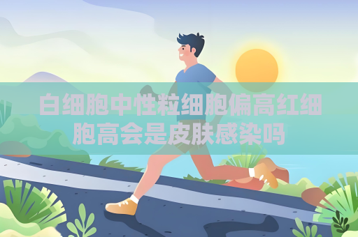白细胞中性粒细胞偏高红细胞高会是皮肤感染吗