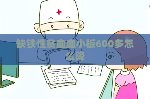 缺铁性贫血血小板600多怎么降
