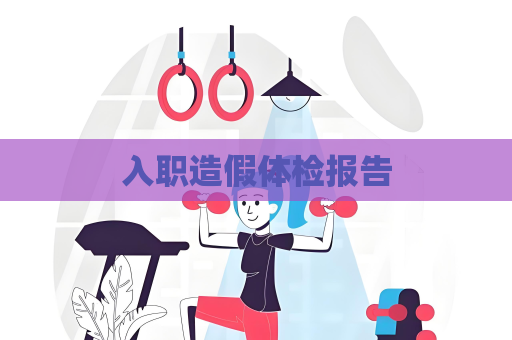 入职造假体检报告