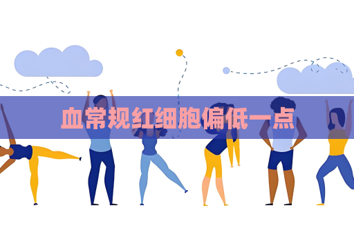 血常规红细胞偏低一点