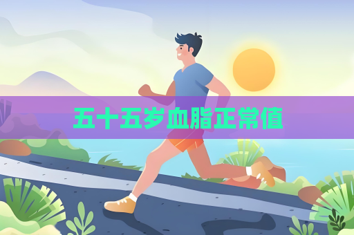 五十五岁血脂正常值