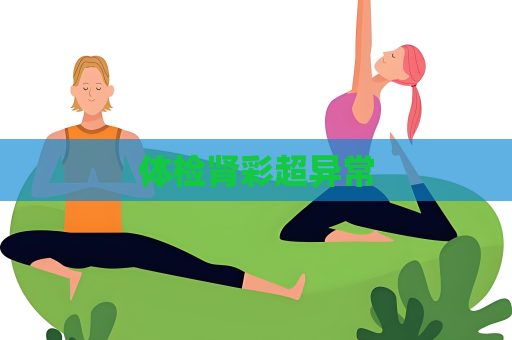 体检肾彩超异常