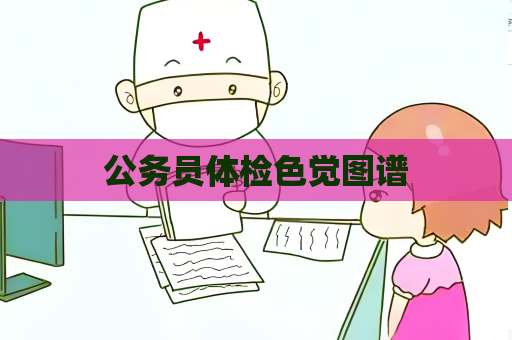 公务员体检色觉图谱