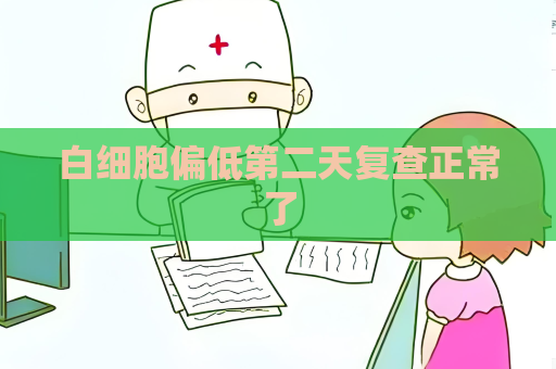 白细胞偏低第二天复查正常了