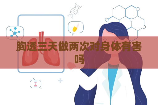 胸透三天做两次对身体有害吗