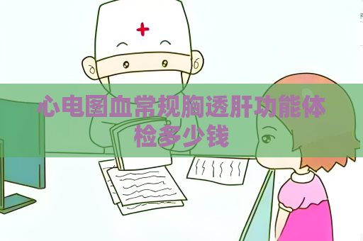 心电图血常规胸透肝功能体检多少钱